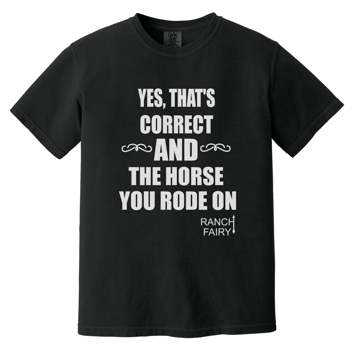 AND THE HORSE Heavyweight Tee