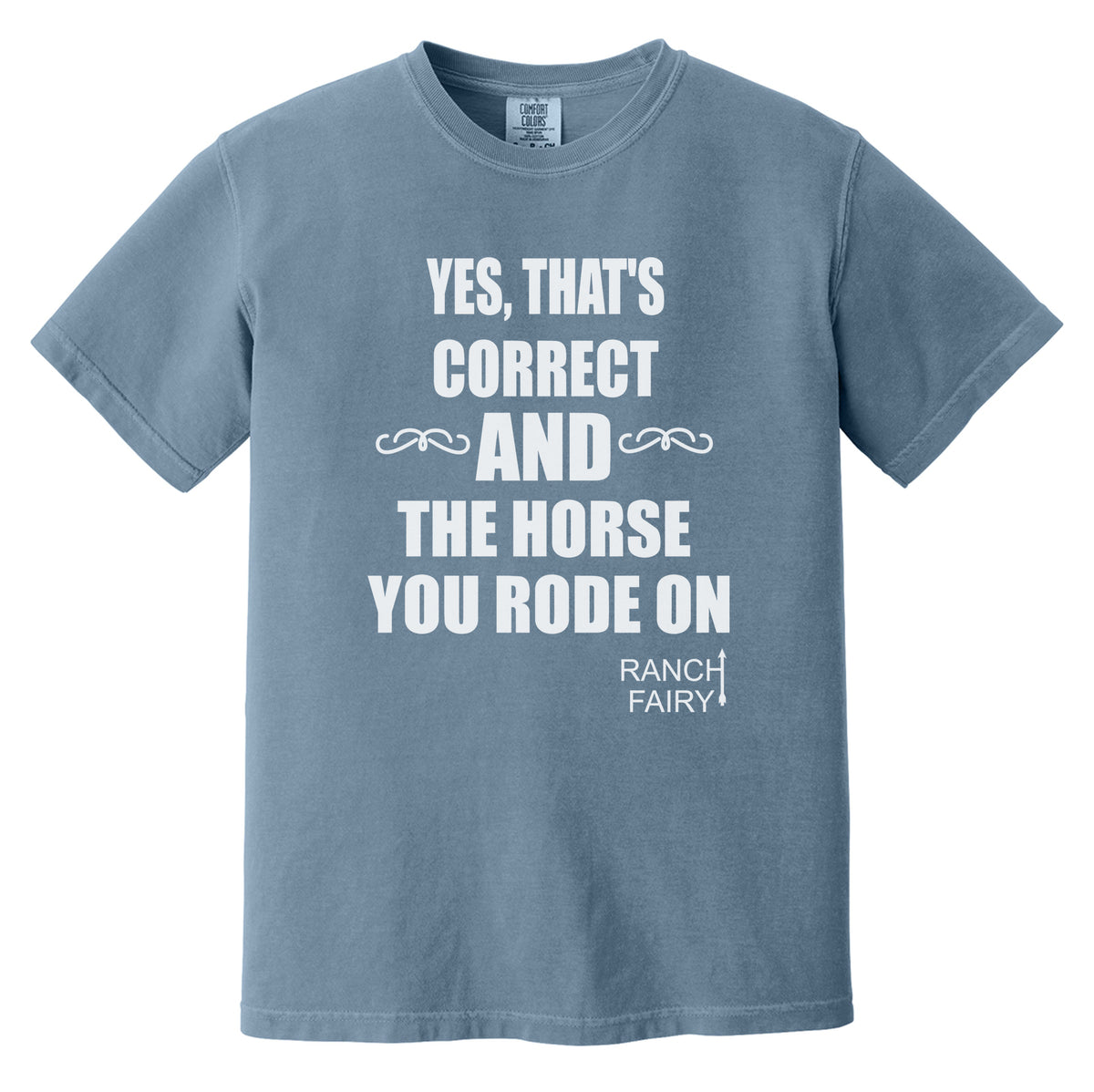 AND THE HORSE Heavyweight Tee