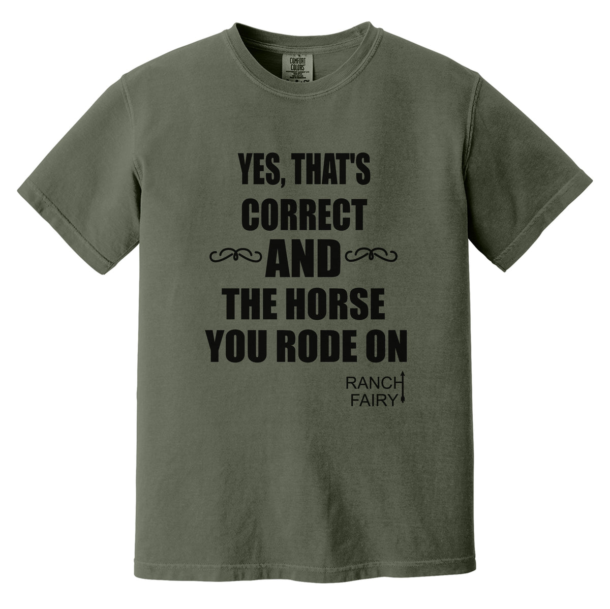 AND THE HORSE Heavyweight Tee