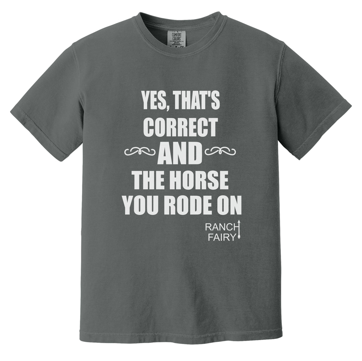 AND THE HORSE Heavyweight Tee