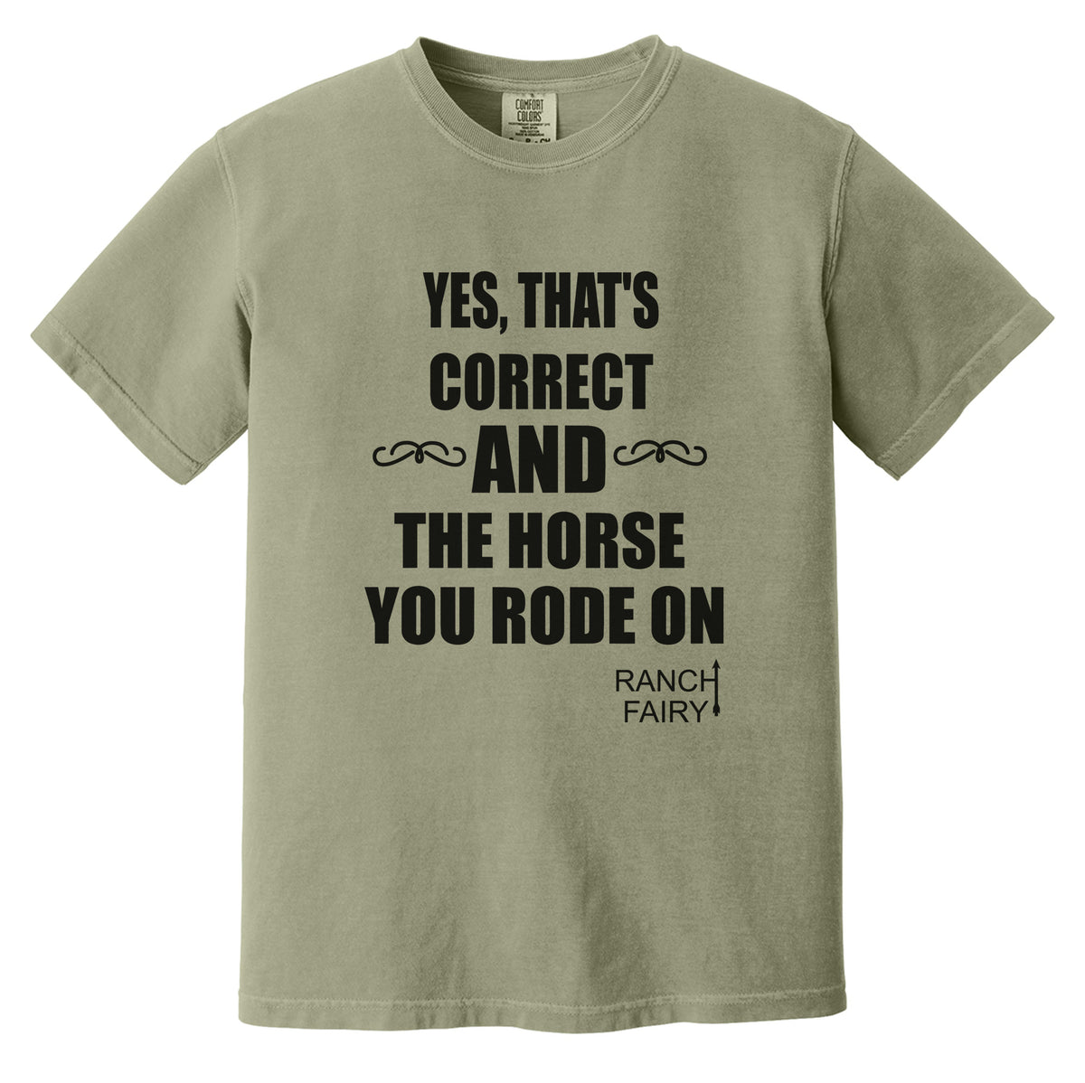 AND THE HORSE Heavyweight Tee