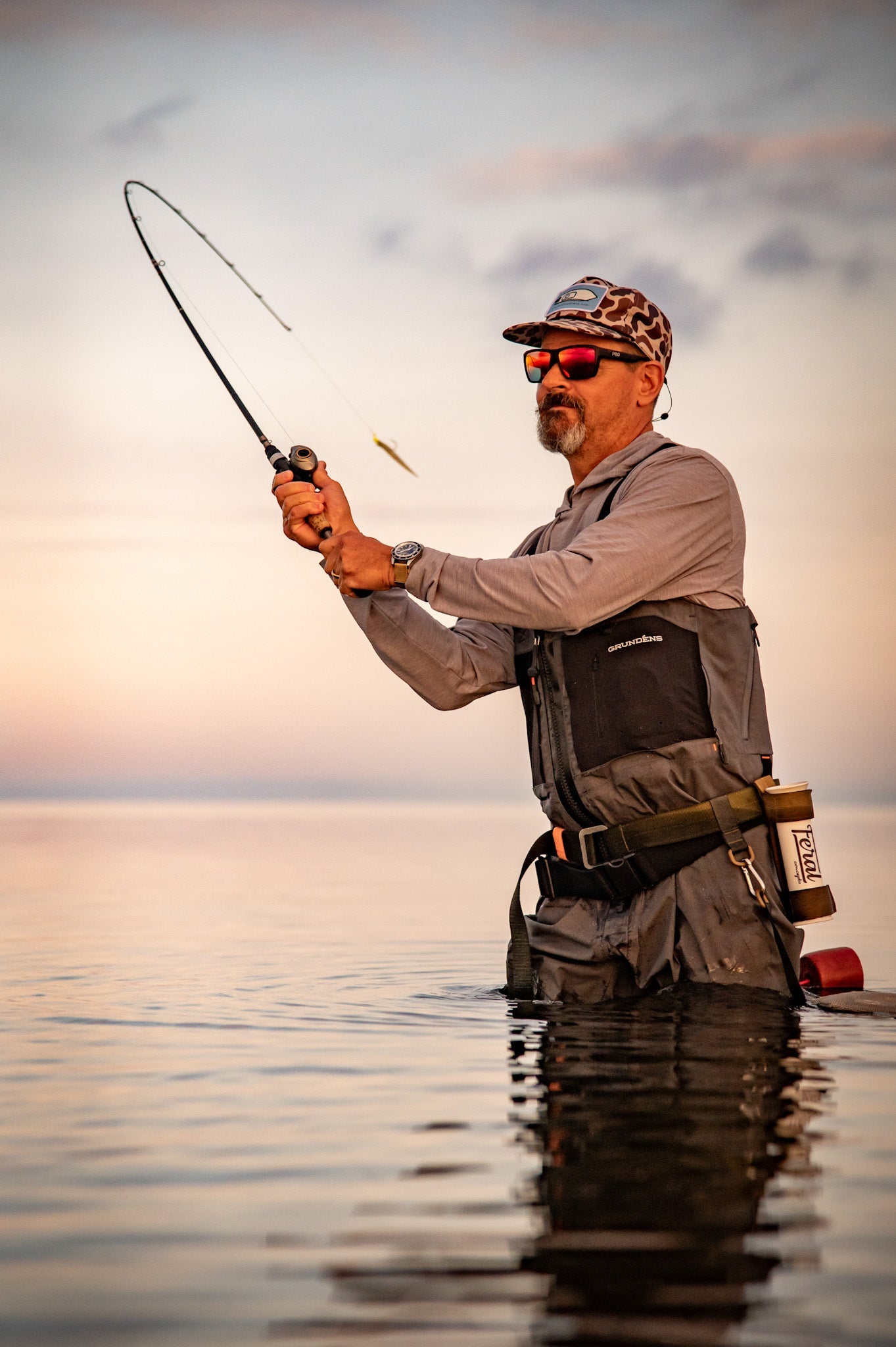 The "SLICK War Belt" Wader Belt by Feral Concepts