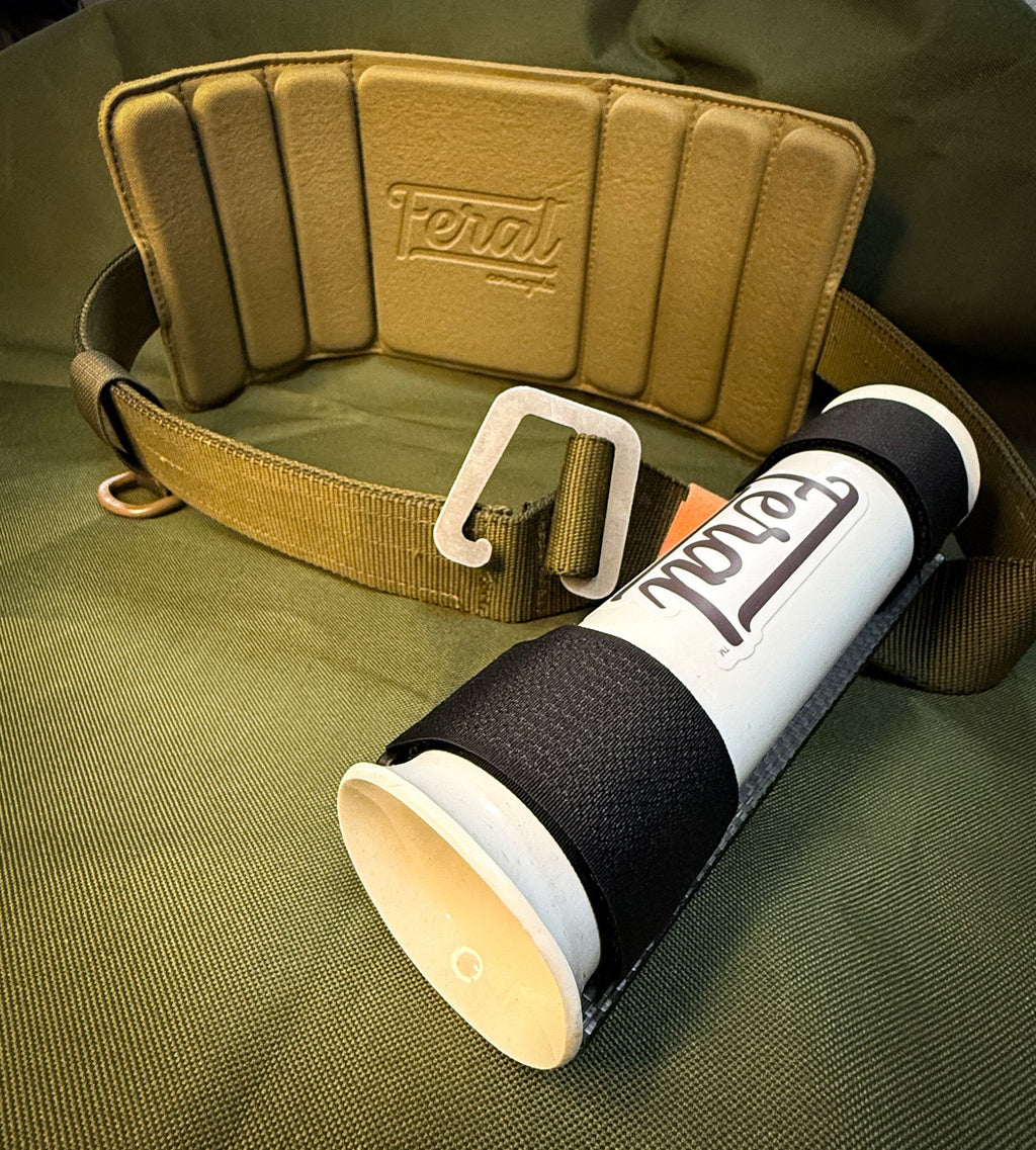 WAR BELT "FLACO" for Waist size 33 and Smaller