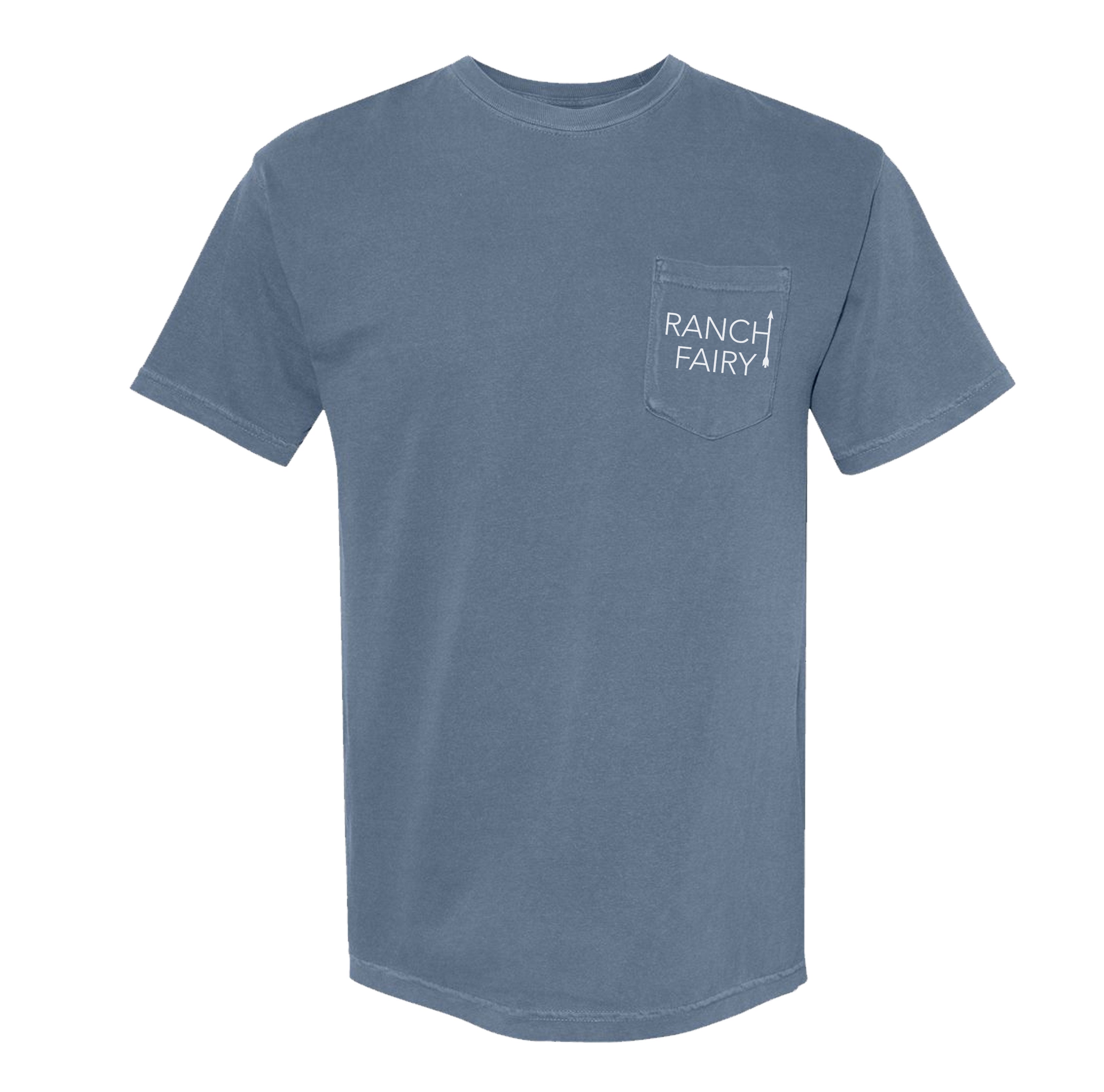 Ranch Fairy Basic Logo Heavyweight Pocket Tee