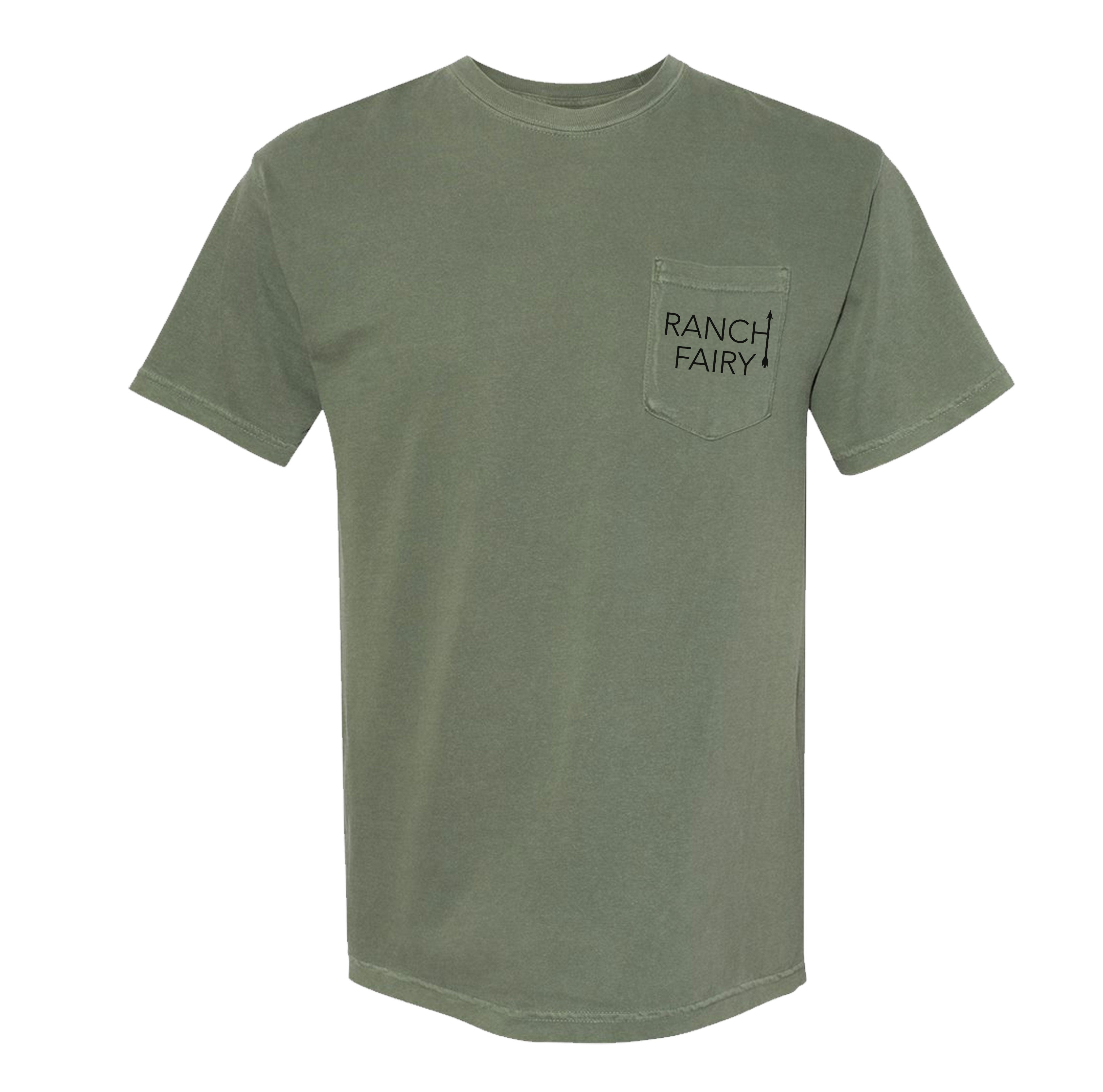 Ranch Fairy Basic Logo Heavyweight Pocket Tee