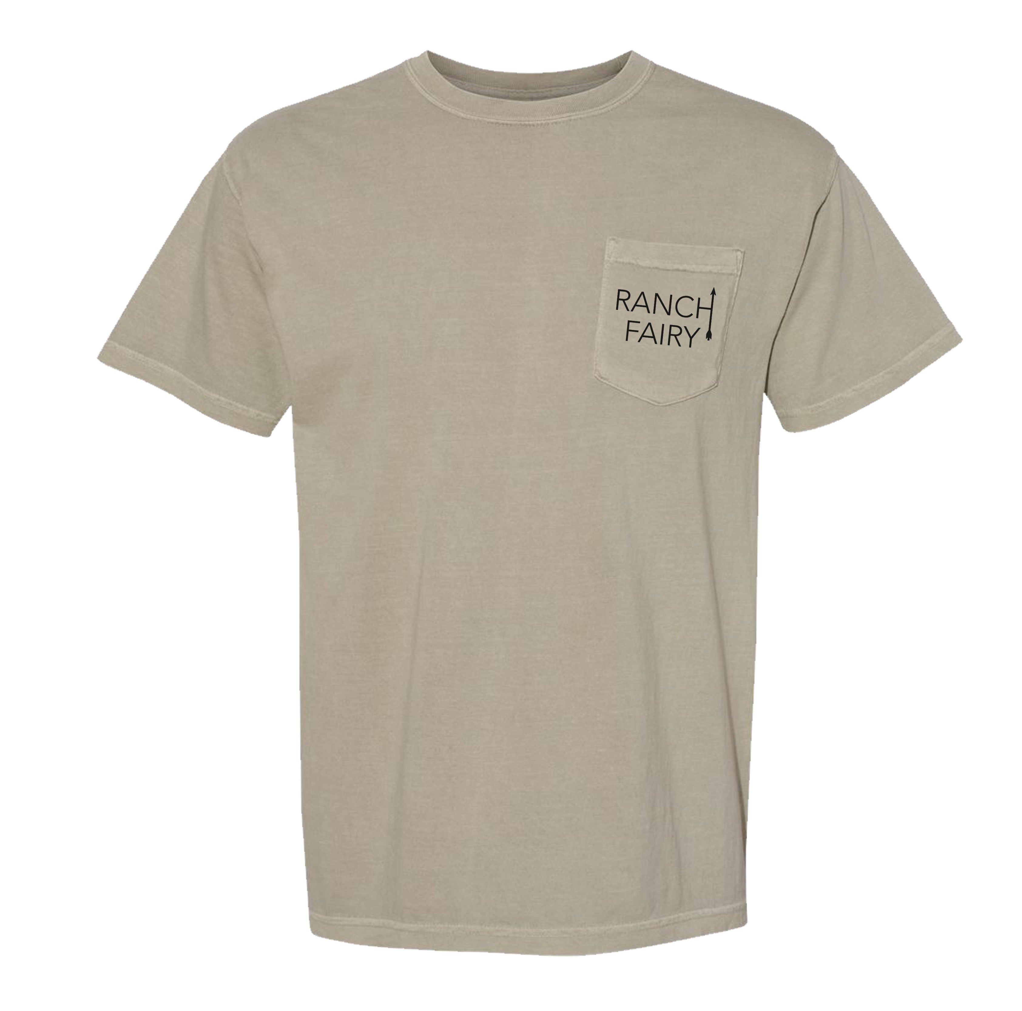 Ranch Fairy Basic Logo Heavyweight Pocket Tee